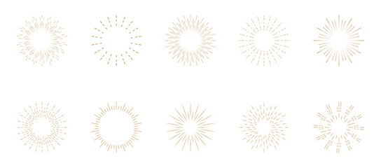 Sunburst shadow icons vector. Starburst, firework monochromes.Big collection sunburst best quality. Star, firework explosion, logo, emblem,