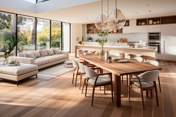 Fototapeta premium modern house interior