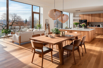 Fototapeta premium modern house interior