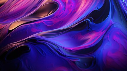 Abstract close up background of vibrant colorful purple paint
