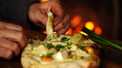 Fresh Homemade Italian Pizza 