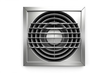 ventilation grille isolated on white background.