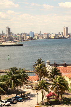 Skyline of Havanna, the capital from Cuba