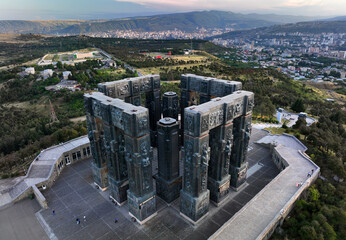 The Chronicle of Georgia is a monument located in Tbilisi, Georgia