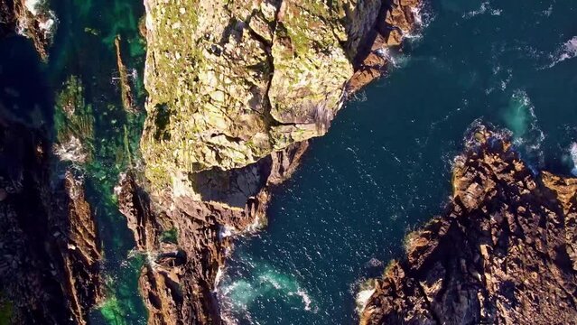 Coast of Malin Head in Donegal, Ireland