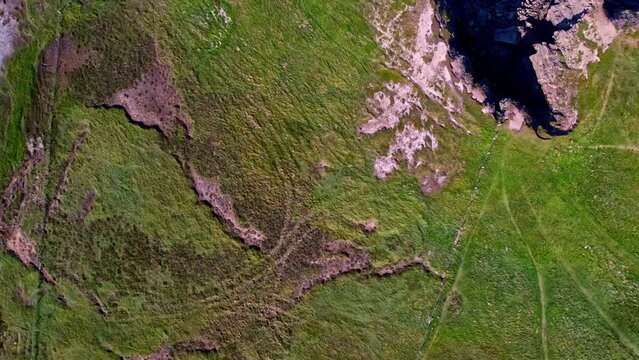 Coast of Malin Head in Donegal, Ireland