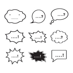 speech bubbles icon