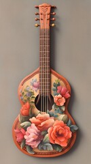 Whimsical Woods Storytelling through Unique Guitar Design Guitarist Canvas A Palette of Emotions in Design