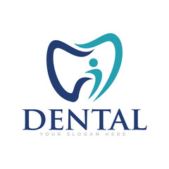 Dental Clinic Logo DEsign Illustration