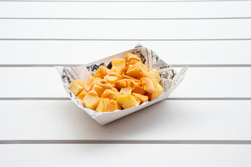 Food in display for the photo shoot in Tokyo, Japan. Nowadays in 2023, people rely on the food...
