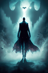 Obraz premium Dracula, Vampire, Creature of the Night, Cursed