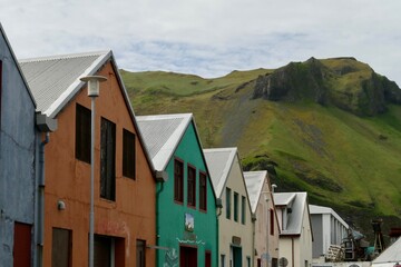 houses in the mountains