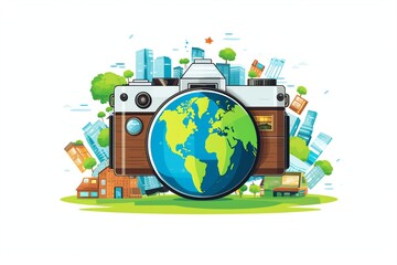 vector free world photography day with UHD camera
