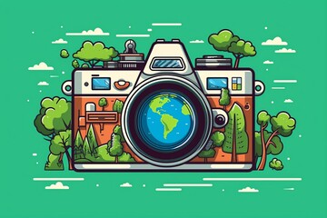 vector free world photography day with UHD camera