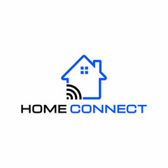 home connect logo design inspiration creative idea