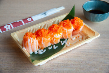 Japanese Food in display for the photo shoot in Tokyo, Japan. Nowadays in 2023, people rely on the...
