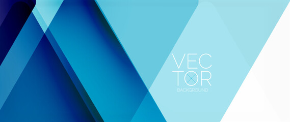 Abstract background. Color transparent triangles in mosaic style with shadow lines. Design for website headers, social media posts, digital art displays, presentations, branding elements, wallpapers