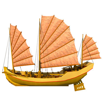 chinese junk ship