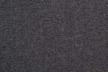 Fabric coat gray tweed. Color texture of the coat fabric close-up.