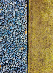Yellow Grass and Blue Stone texture