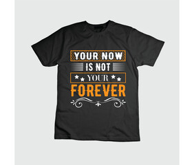 Basic Typography T shirt Design