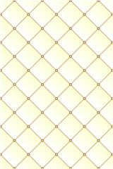 Yellow gold rhombus and gradient geometric grid pattern. Circle golden. The design of the page is elegant and beautiful.