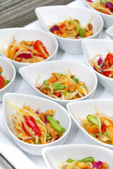  Papaya salad