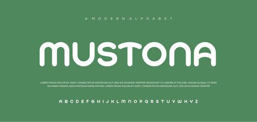 geometric shape font vector typeface
