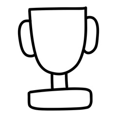 gold trophy cup