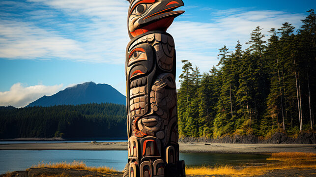 Symbol of Tradition: Totem Pole Carving on the Pacific Coast