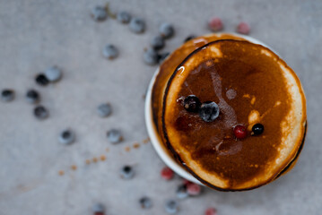 pancakes with butter