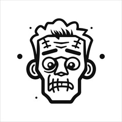 halloween frankensteins illustration