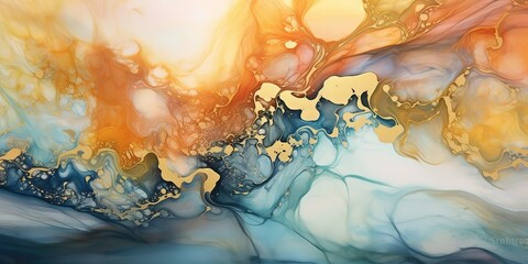 Abstract background, generative Ai