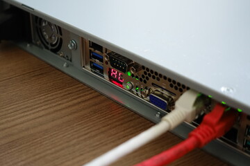 A server is a piece of computer hardware or software that provides functionality for other programs...