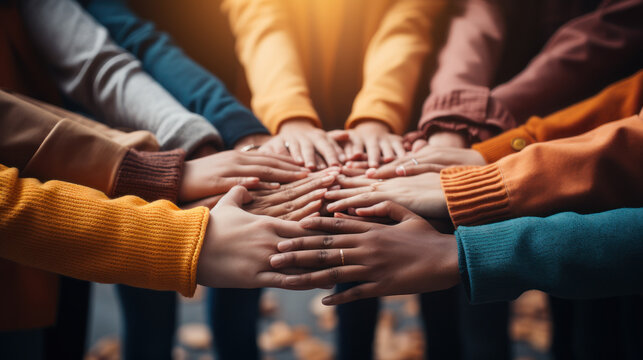Hands of Unity: Embracing the Power of Teamwork. Generative AI