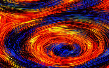 Fototapeta premium Abstract Modern Fire Waves Gradient Background Design