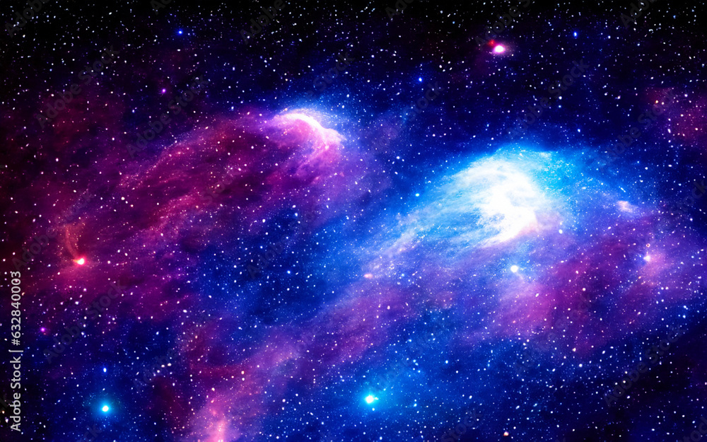 Wall mural abstract galaxy gradient dynamic background visions texture, contemporary and mesmerizing abstract b