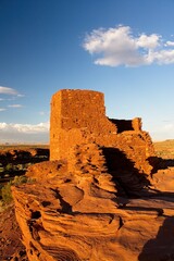 Wukoki Pueblo at Wupatki National Monument, Arizona.