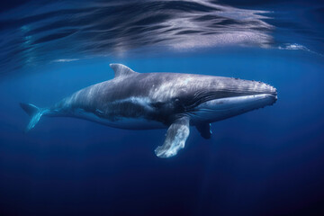 Complete Panorama of a Sei Whale