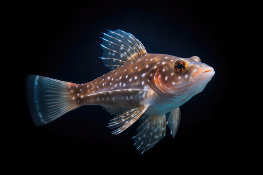 Mesmerizing Stargazer Fish in Full View