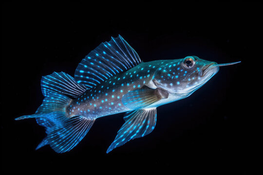 Majestic Stargazer Fish in Full View