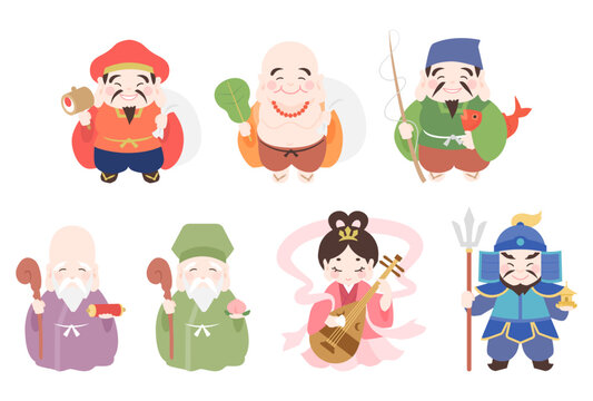七福神 Images – Browse 5,534 Stock Photos, Vectors, and Video