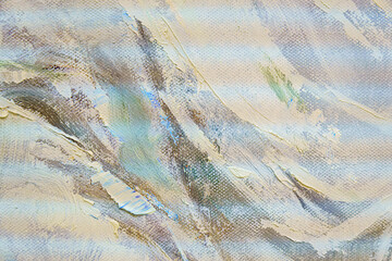 Colorful abstract oil painting art background. Texture of canvas and oil.