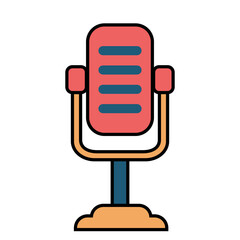 Microphone Retro Style