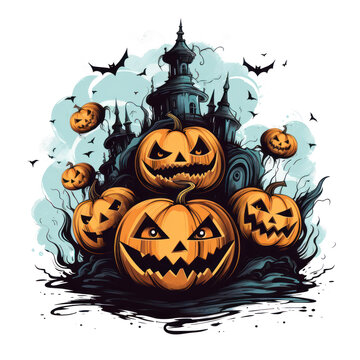 halloween themed artworks.