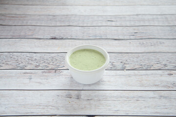 Food in display for the photo shoot in Tokyo, Japan. Nowadays in 2022, people rely on the food delivery service 