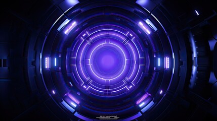 Desktop wallpaper background with circle shape of a reactor