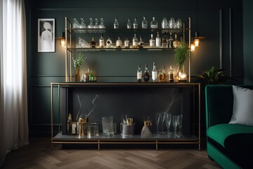 Home Bar. Generative AI