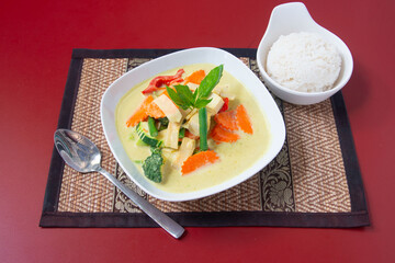 Food in display for the photo shoot in Tokyo, Japan. Nowadays in 2022, people rely on the food...