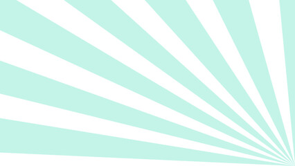 Rays white and turquoise as background	